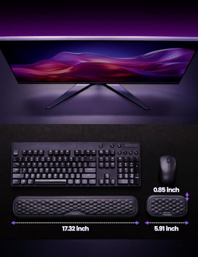 Minimalist Vaydeer Wrist Rest for Keyboard and Mouse, Computer for Daily Use